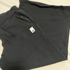 Adidas wide leg sweatpants